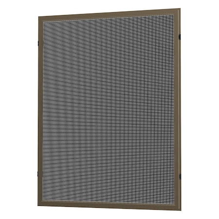 Ritescreen 18 in W x 65 in H Casement Window Screen, CA4, BetterVue Mesh, Bronze CA4-B16-MSBV-L00-H65-W18